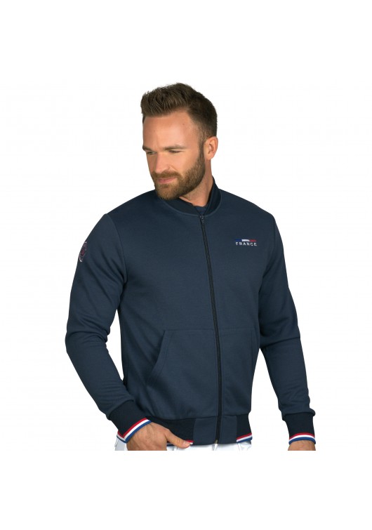 Sweat zippé Homme FRANCE – F&C Limited Edition