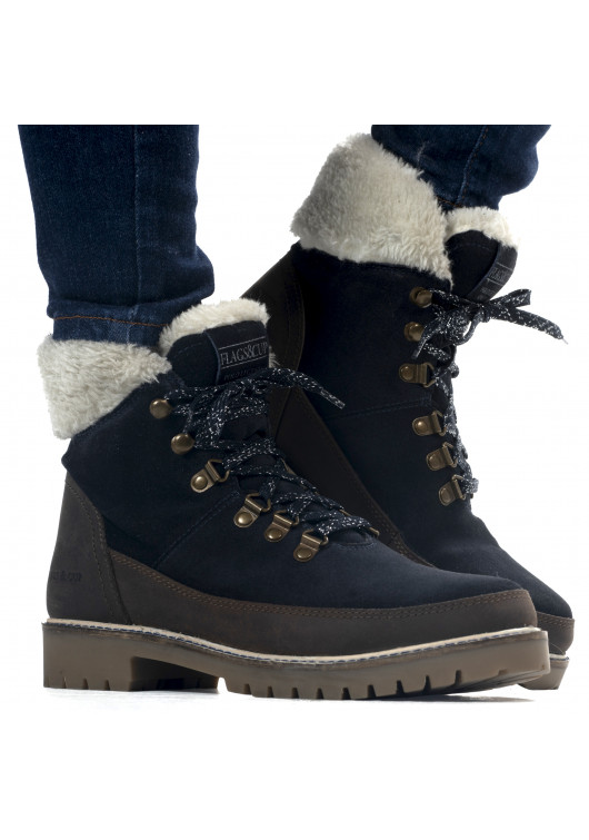 Boots hiver dame BERGA - Flags&Cup 