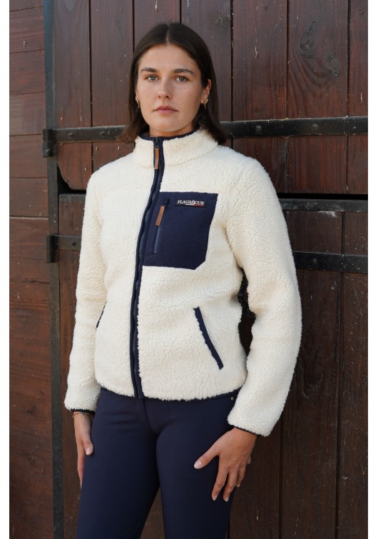 Ladies fleece jacket HAISLA - Flags&Cup